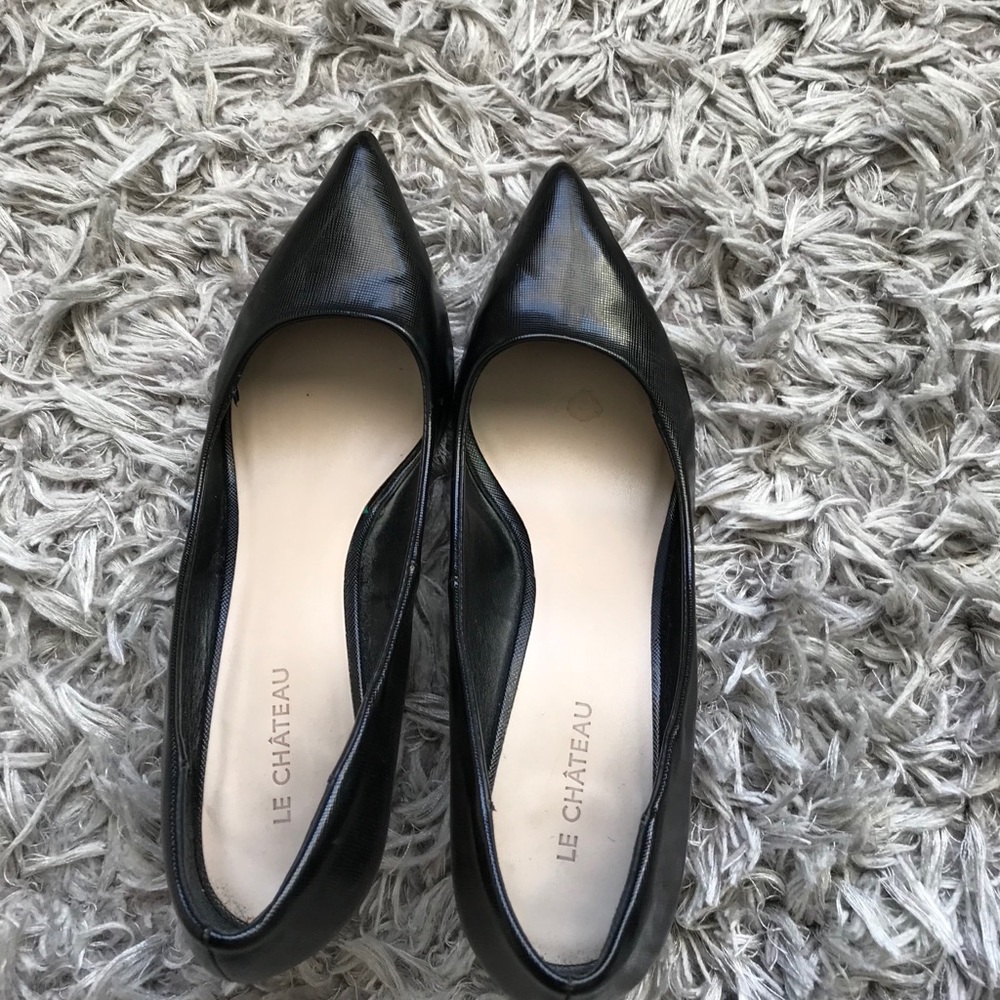 Le Chateau Pumps-Black- Size 8.5